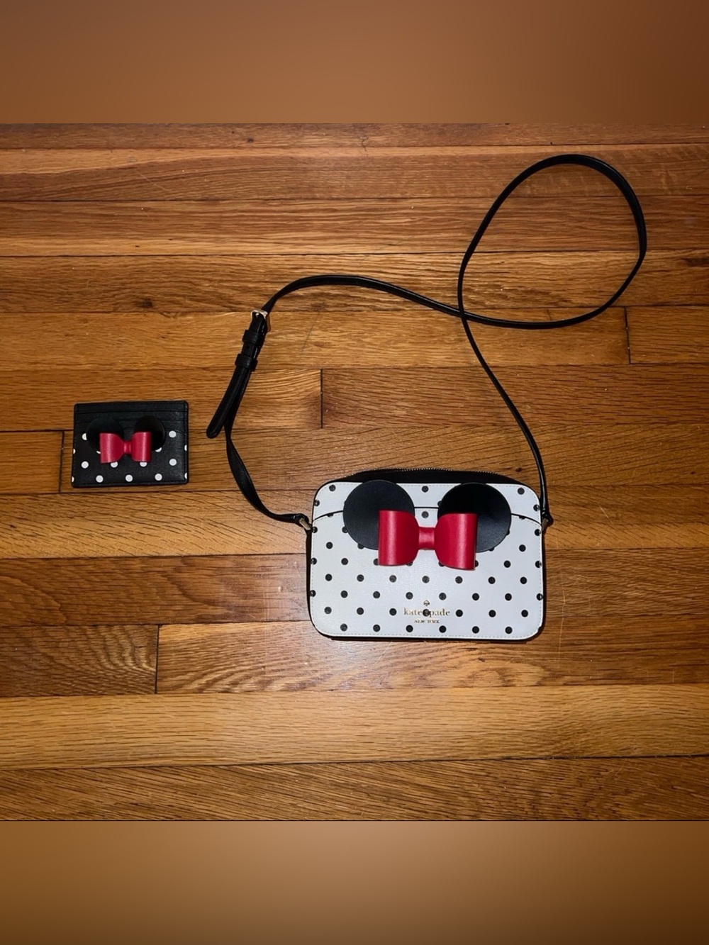 Kate Spade “Disney Collection” Crossbody With Cardholder